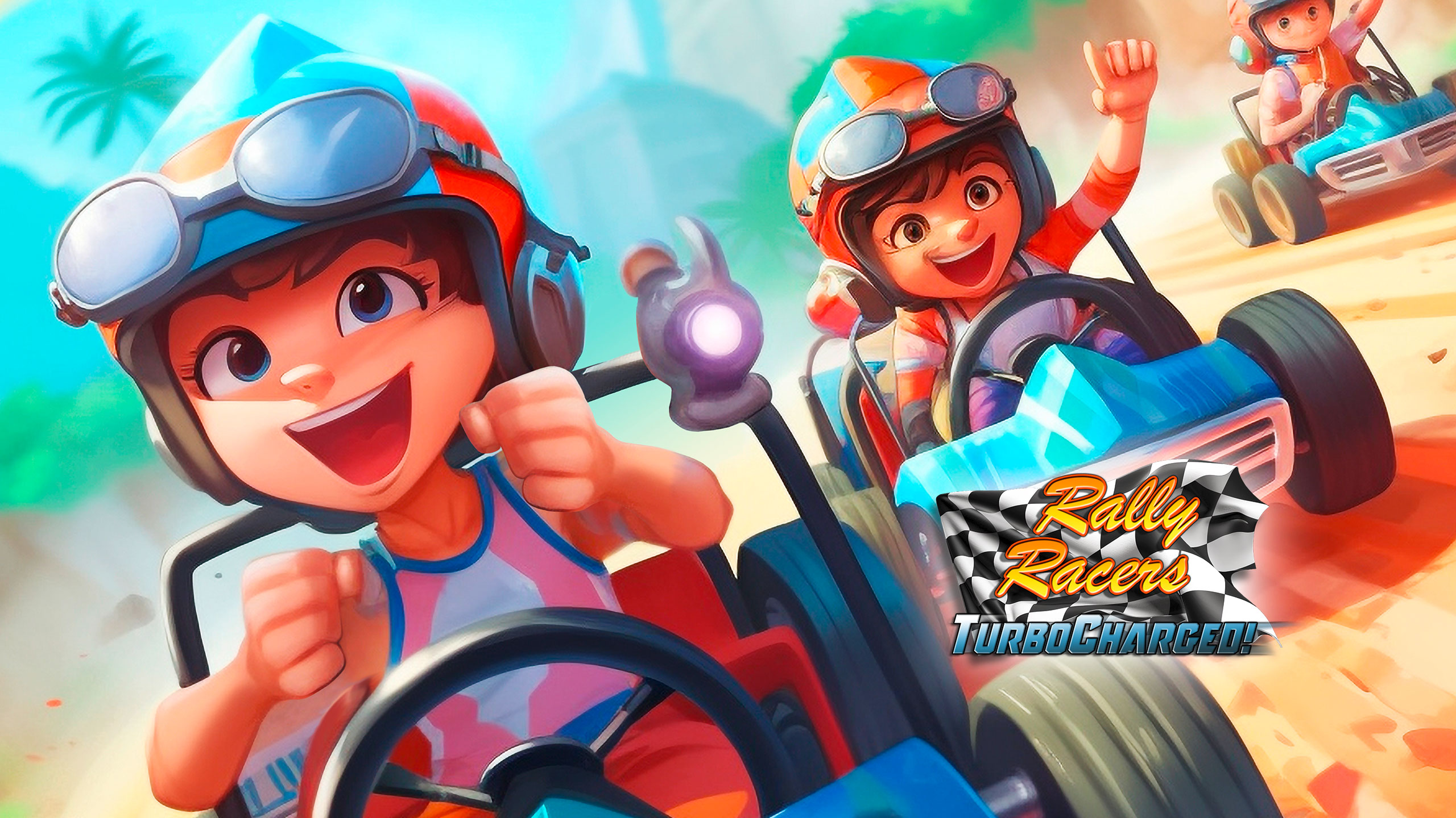 Rally Racers Turbocharged! Where road rage becomes raging fun!