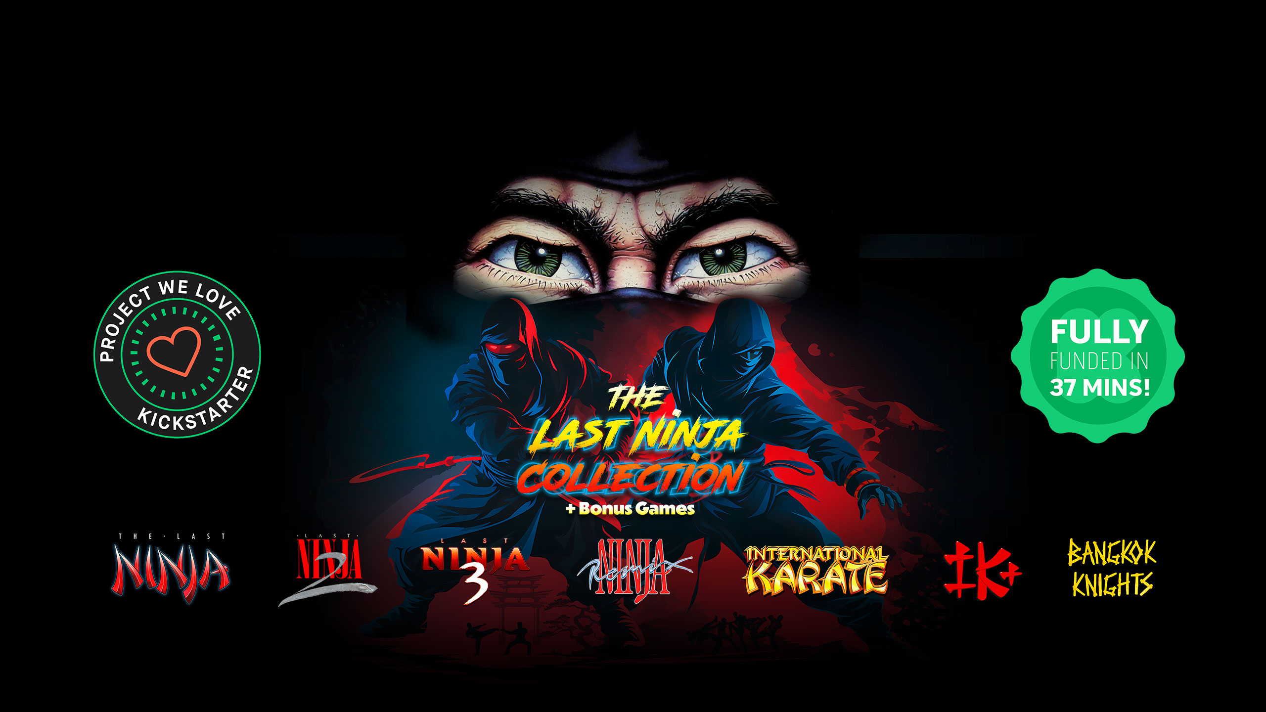 The Last Ninja Collection Kickstarter:<br>Last Chance to Own a<br>Piece of Gaming History