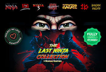 The Last Ninja Collection Kickstarter:<br>Last Chance to Own a<br>Piece of Gaming History