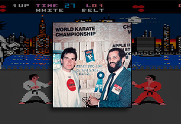 System 3 marks<br>40 years since<br>its landmark<br>EPYX deal took<br> International Karate<br>to America